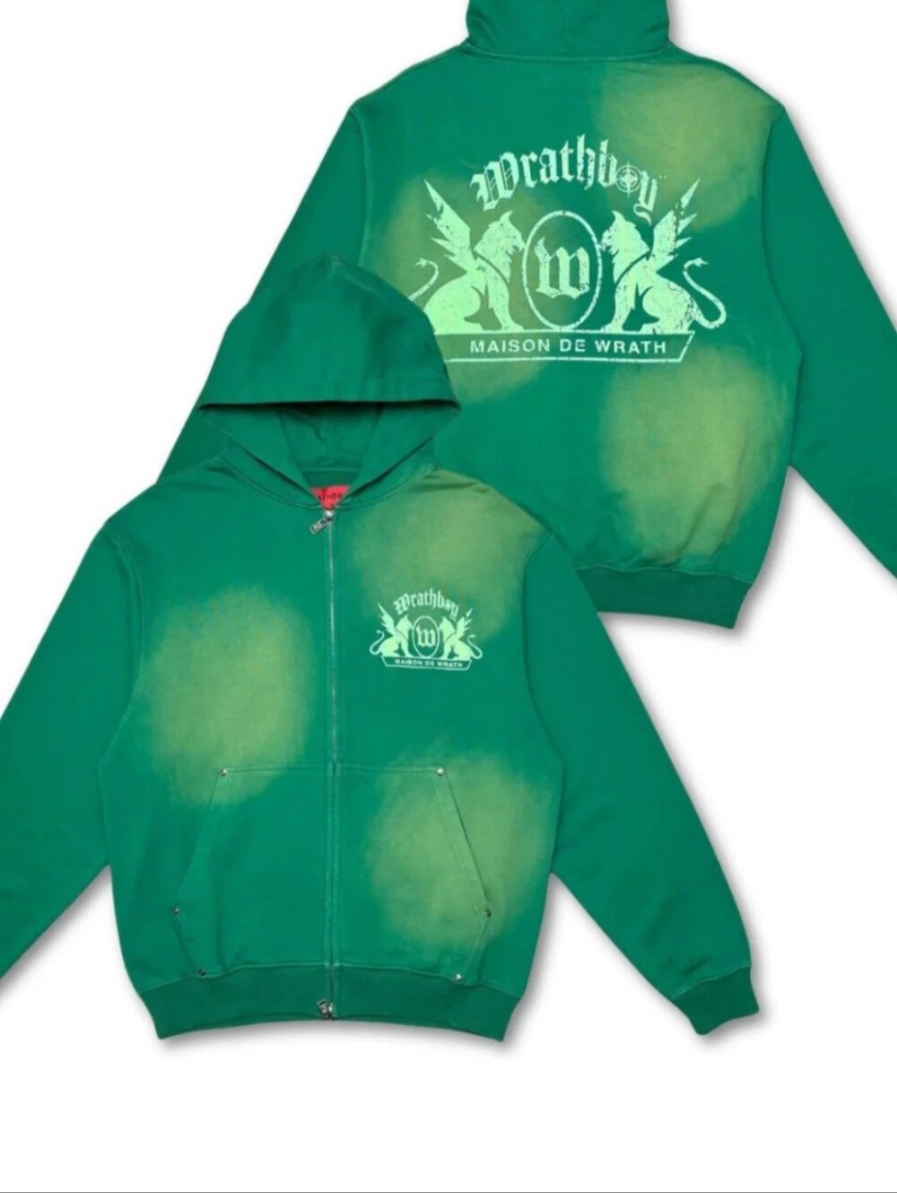 Wrathboy Maison De Wrath Hoodie